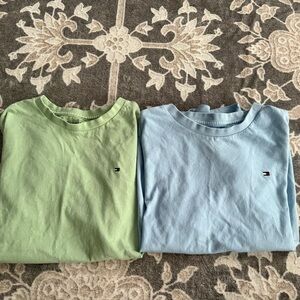 Tommy Hilfiger Kids' Green and Blue T-Shirts